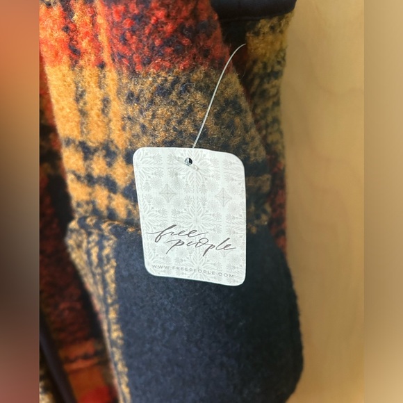 NEW WITH TAGS Free People Plaid Vest Size XSmall - Picture 5 of 7